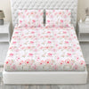 Tencel 300 TC Bedsheet Fleur Elysee, Multicolor