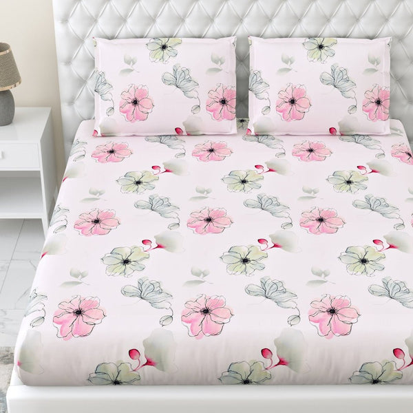 Tencel 300 TC Bedsheet Rosaria Luxe, Multicolor