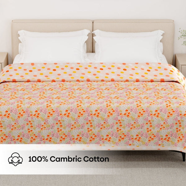 Kawai Bloom Reversible AC Blanket - Pink