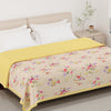 Rose Kobai Reversible AC Blanket - Brown