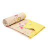 Rose Kobai Reversible AC Blanket - Brown