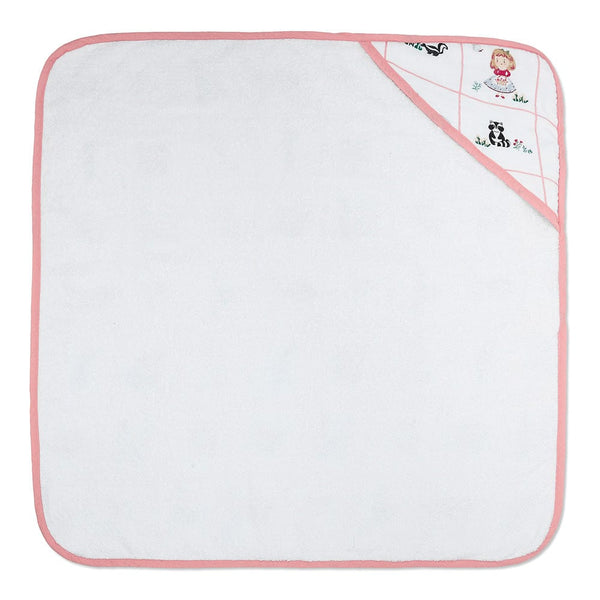 Scarlet On adventure Cotton Muslin Terry Hooded Towel 0- 12 Months