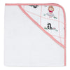 Scarlet On adventure Cotton Muslin Terry Hooded Towel 0- 12 Months