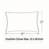 Embroidered Decorative Cushion Cover, Blossom