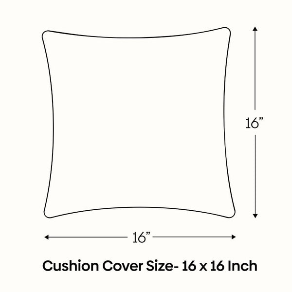Aqua Angles Cushion Cover, Blue