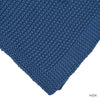 Ocean Ink Knitted, Throw Blue