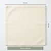 Cream Fold Table Napkin, Ivory (Pack of 4)