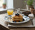 Daydream Blue Blue Dinner Plate- White & Blue