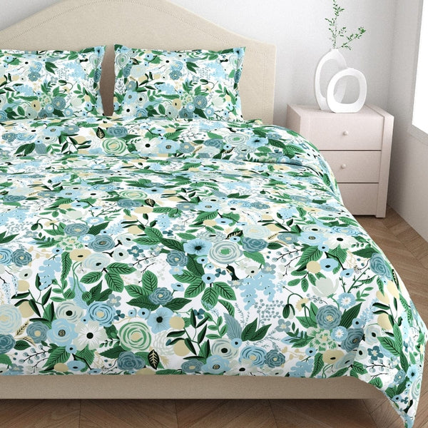 Wildflower Dream 100% Cotton Double Size Bedsheet, 144 TC