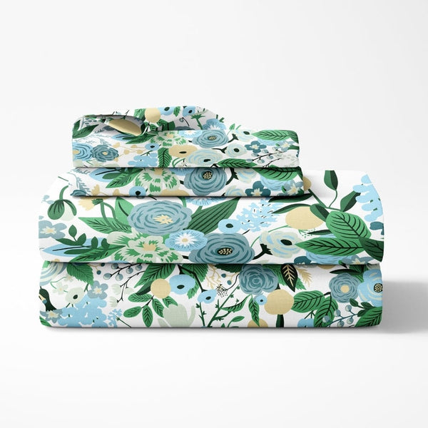Wildflower Dream 100% Cotton Double Size Bedsheet, 144 TC