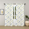 Wild Whisper Blue Curtain Set