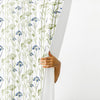 Wild Whisper Blue Curtain Set