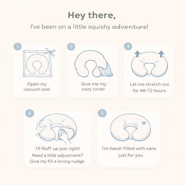 Fiona 100% Cotton Multipurpose Feeding/Nursing pillow